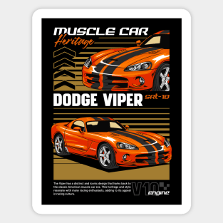 Iconic Viper SRT 10 Car Sticker